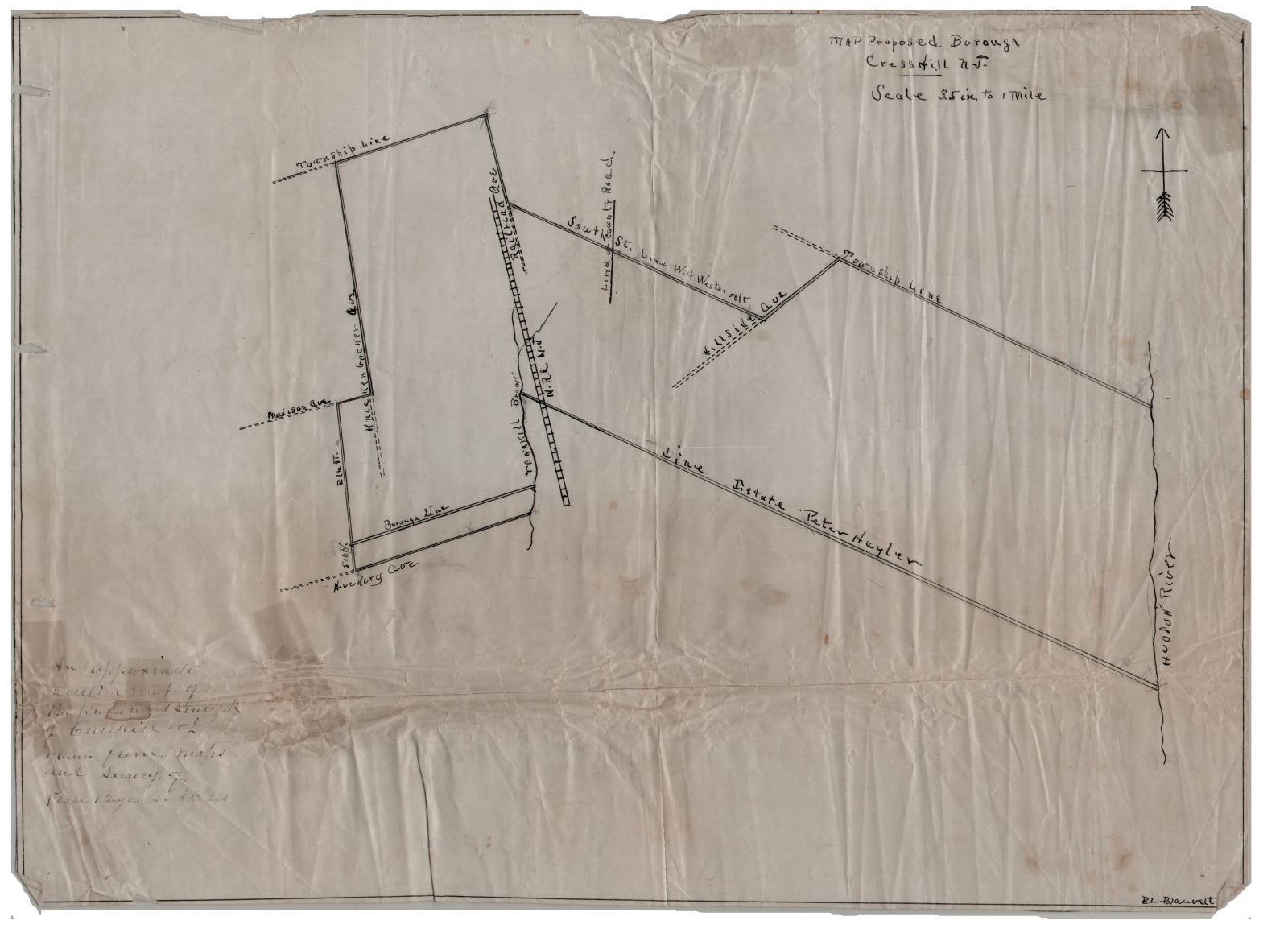 cresskill proposed town map